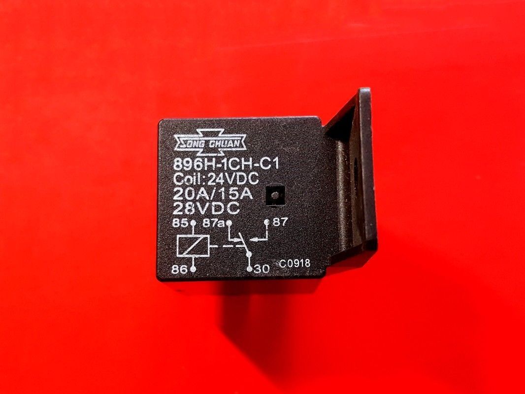 896H-1CH-C1, 24VDC Relay, SONG CHUAN Brand New!!!