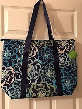 Vera Bradley Authentic Large Cooler Tote Bag in Katalina Blues purse bag NWT - £37.37 GBP