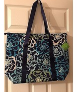 Vera Bradley Authentic Large Cooler Tote Bag in Katalina Blues purse bag... - $63.43 CAD