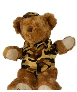 Operation Gratitude Battalion Buddy Military Army Camo Jacket Hat Bear P... - £5.99 GBP