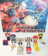 Transformers Party Favors Set of 12 with 10 Figures / Vehicles, Tattoo a... - $15.95