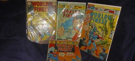 DCs WORLDS FINEST COMICS..4 HIGH END SILVER AGE COVERS,VF 174-236-237-24... - $27.99