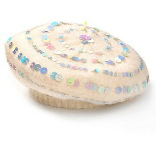 Juicy Couture Girl Beret Hat Knit Sequins - $37.62