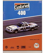 1979 Gabriel 400 Nascar Race Program Baker win - €64,40 EUR