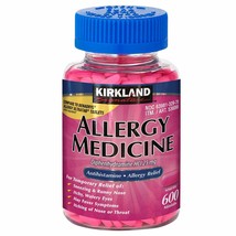 Kirkland Signature Allergy Medicine 25 mg, 600 Minitabs (2 Pack) - £29.56 GBP