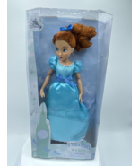 Disney Store Classic Wendy Peter Pan Doll Barbie Doll Blue Nightgown - £14.99 GBP