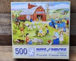 Bits &amp; Pieces Jigsaw Puzzle - “Ames Farm” 500 Piece - SHIPS FREE - £15.25 GBP