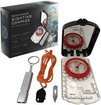Pathfinder Sighting Compass - Precise Navigation, Hiking And, Scout Gifts - €28,49 EUR