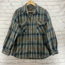 Great Northwest Flannel Shirt Button Down Work Mens Sz XL Long Sleeved - $19.79