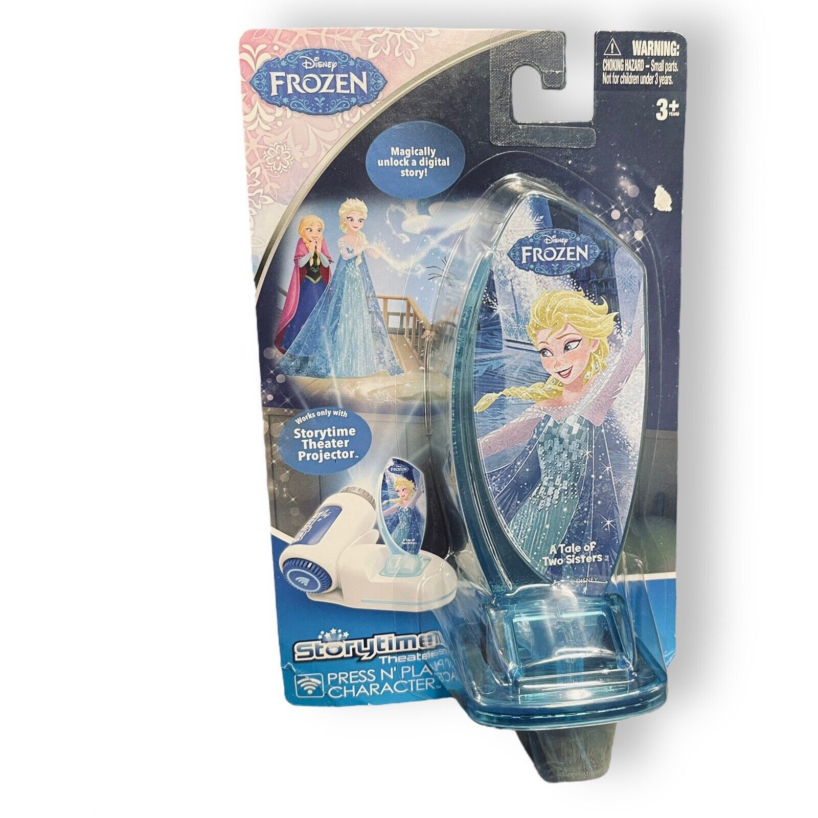 NEW DISNEY FROZEN ELSA STORYTIME THEATER PRESS -N- PLAY CHARACTER - $3.15