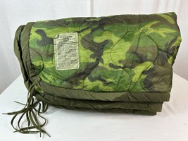 NEW Military Woodland Camouflage Wet Weather Poncho Liner NSN 8405-00-88... - €47,64 EUR