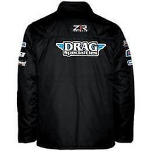 New Throttle Threads Adult Mens Drag Specialties Shop Jacket Black 46-48... - $114.95