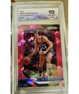 2018 Panini Prizm Pete Maravich Pink Ice #255 Geaded Gem Mint 10 Diamond  - €29,85 EUR