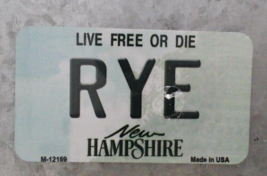 Rye New Hampshire Metal Magnet - €8,74 EUR