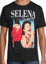 SELENA ~ Si Una Vez ~ Black ~ Graphic ~ Small (34-36) ~ Short Sleeve ~ T-Shirt - £17.74 GBP