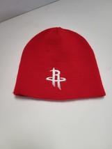 Houston Rockets Knit B EAN Ie Hat Cap Black Red Nba - £8.92 GBP