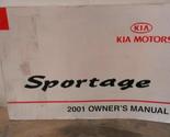 2001 Kia Sportage Owners Manual [Paperback] Kia - $52.89