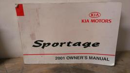 2001 Kia Sportage Owners Manual [Paperback] Kia - £41.62 GBP