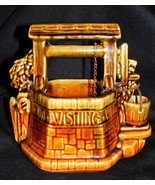 VINTAGE 40s-50s Mc COY Art Pottery Old Wishing Well Planter Made in the ... - $24.74