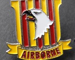 US ARMY 101ST AIRBORNE DIVISION SUPPORT LAPEL HAT PIN BADGE 1 inch - $5.74