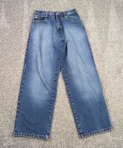 Vtg South Pole Baggy Jeans Boys Youth 18 Blue Wide Leg Y2K 90s Skater Hip Hop - £29.89 GBP