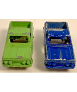 2 Vintage Tootsie Toy El-Camero 1:64 Diecast Pickup Trucks [e-04] - $183.98 MXN
