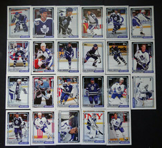 1992-93 Topps Toronto Maple Leafs Team Set of 23 Hockey Cards - £5.47 GBP