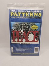 Full Size Woodcraft Patterns HOLIDAY PEACE 2000 The Winfield Collection New NOS - £7.63 GBP