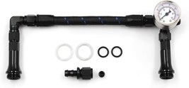 Braided AN6 Dual Feed Carb Fuel Line Double Pump for Holley 4150 Carbure... - $1,257.65 MXN