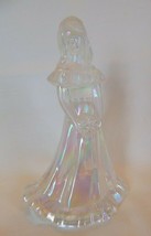 Fenton Art Glass Bridesmaid Doll Figurine Iridized Clear - £69.50 GBP