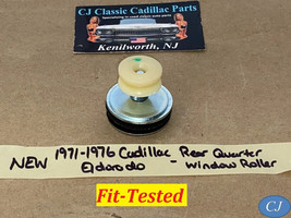 NEW 1971-1976 Cadillac Eldorado REAR QUARTER WINDOW ROLLER SUPPORT GUIDE - $49.49