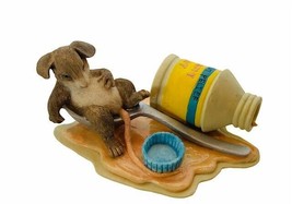 Charming Tails figurine fitz floyd mouse anthropomorphic Signed Dean Griff tummy - $39.55