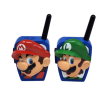 2020 Super Mario Nintendo Plastic Walkie Talkies Luigi Tested And Works - £14.94 GBP