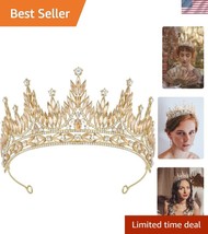 Princess Crown Tiara with Gemstones - Ideal Hair Accessory for Special O... - $37.50