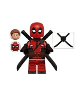 Wade Wilson Deadpool &amp; Wolverine Lego Compatible Minifigure Bricks Toys - $4.77 CAD