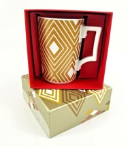Starbucks Mug Gold Rosanna Argyle Design Cup 2013 12 oz Germany New in Box - $14.99