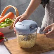 Vegetable Cutter &amp; Crusher Onion Kitchen Cooking Accessories 500/900ML Manual Me - £12.77 GBP+