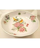 Michel Design Works Serveware GARDEN MELODY Melamine Round Bistro Servin... - $37.99