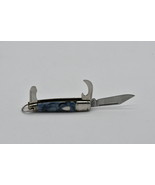 Richards Sheffield England 3 Blade Blue 2 1/4&quot; Scout Mini Pocket Knife - $18.00
