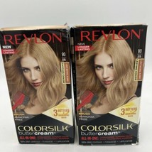 2 x Revlon 90 81N Light Natural Blonde Vivid Hair Color Colorsilk Butter... - £17.12 GBP