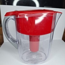 Brita Water Filter Pitcher OB36/OB03 10 Cup Red Filter Gauge Non Functional - $14.82