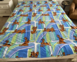 Cartoon Network Scooby Doo 90s Blanket Comforter Bedding Full Vintage Rare - $82.54