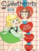 Unused Vintage Saalfield Little Sweethearts Paper Dolls-#1393 - £11.92 GBP