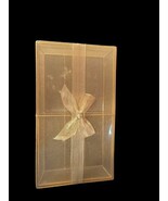 17&quot; Vintage Estee Lauder Gold Nylon Mesh Long Dresser Box with Lid - $47.48 CAD