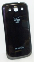Original Samsung Galaxy S3 4G Lte Verizon Battery Cover Door Black Phone i535 - £2.81 GBP