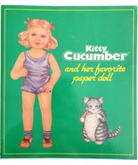 1985 Kitty Cucumber Paper Doll Dress Book Unused Complete W/ Mini Set DWT16 - $42.08 CAD