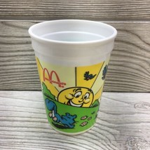 Vintage 1990 McDonald&#39;s Good Morning Happy Meal Collectible Plastic Cup ... - £3.85 GBP
