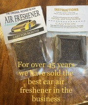 100x CAR/AUTO/HOME DEODORIZER AIR FRESHENER SCENT BLOCKS-JASMINE Since 1979 - $123.75