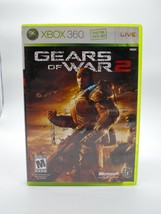 Gears of War 2 (Microsoft Xbox 360, 2008) CASE &amp; MANUAL ONLY - Good Condition - £6.34 GBP