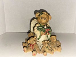 Cherished Teddies Christmas Angels Figurine No Box U8 - £23.56 GBP